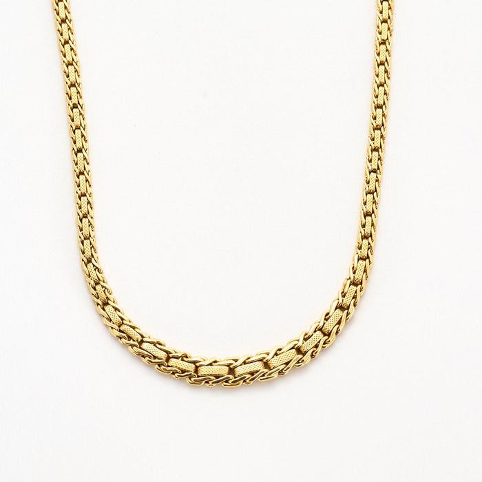 Collar de oro amarillo