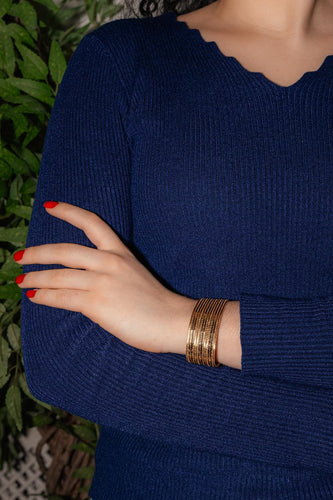 Bracelet Bracelet Manchette Or jaune 58 Facettes 4799679CN