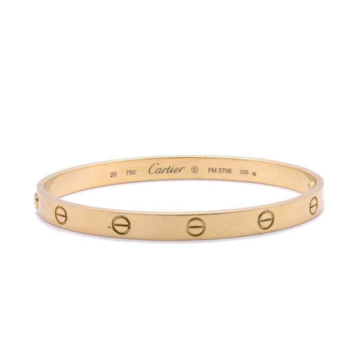 CARTIER - pulsera Love oro amarillo