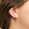 Boucles d'oreilles Boucles d'oreilles or blanc et diamants 58 Facettes 250134