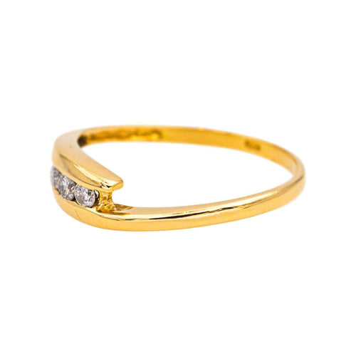 Bague 53 Bague Trilogie  Or jaune Diamant 58 Facettes 4719579CN