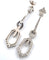 Boucles d'oreilles Boucles d'oreilles en platine serties de diamants 58 Facettes