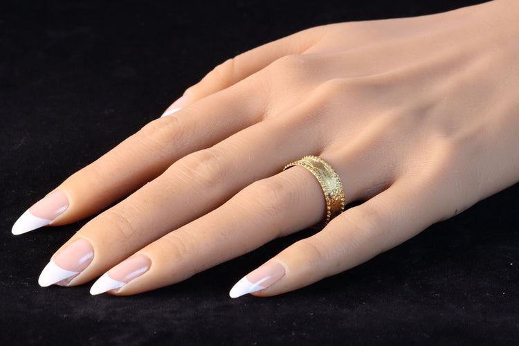 Ehering antik aus 18 Karat Gold, um 1820 – Tragen Sie ein Stück Geschichte, spüren Sie die Liebe 