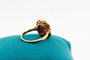 Bague 54 Bague or jaune, rubis et diamants 58 Facettes 240344