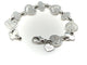 Bracelet OJ PERRIN - Bracelet coeur légende or blanc 58 Facettes M9280