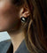 Boucles d'oreilles Boucles d'oreilles amarante or jaune 58 Facettes