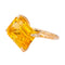 Bague 55 Bague Cocktail Or rose Citrine 58 Facettes 4578557RV