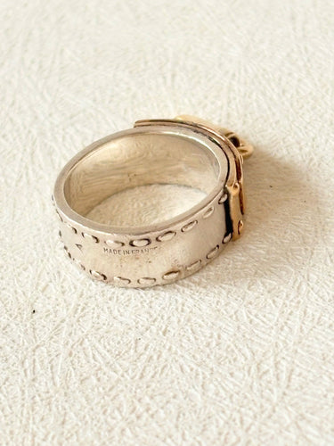 Bague 49 HERMÈS - Bague Kelly Cadenas 58 Facettes WC-2025-2330