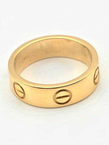 Bague 52 Cartier - Bague Love en Or Jaune 58 Facettes