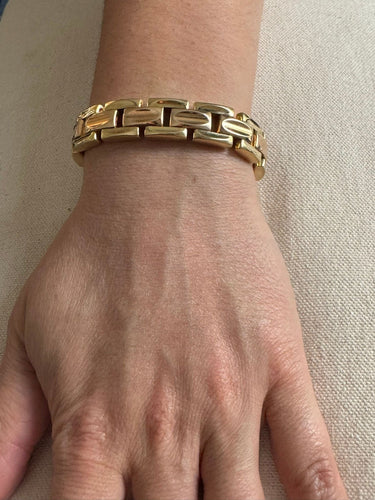 Bracelet Bracelet en or rose et jaune 58 Facettes