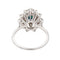 Bague 54 Bague Pompadour Or blanc Saphir, Diamant 58 Facettes 3681304RV