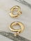 Boucles d'oreilles Paire de boucles d’oreilles Vintage en or 18K et diamants 58 Facettes