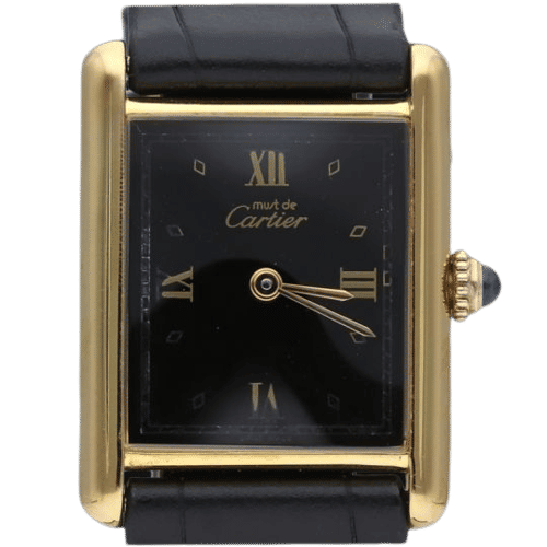 Montre Cartier Montre Tank Vermeil 58 Facettes MT43333