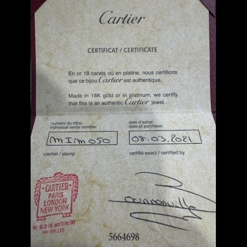 Cartier Ring Cartier Kollektion "Trinity" 