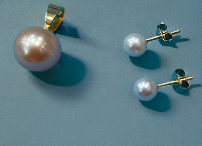 Boucles d'oreilles Ensemble Perle de Culture 58 Facettes 745120-721822(A)