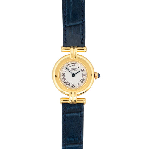 Cartier Must Colisée - Специален циферблат в цвят слонова кост 