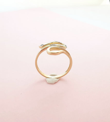 Bague 56.5 Bague Serpent - Or Diamants 58 Facettes AA 1650