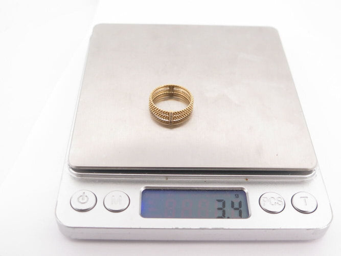 Bague 53 bague MAUBOUSSIN mon premier jour c'est toi n1 t53 diamants or jaune 18k 58 Facettes 269802