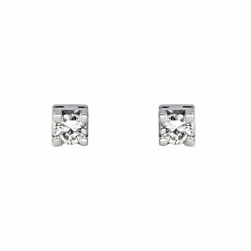 Boucles d'oreilles Boucles d'oreilles Puces Or blanc Diamant 58 Facettes 4520967RV