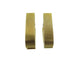 Boutons de manchette boutons de manchettes guilloches pointes de diamant or jaune 18k 12gr links 58 Facettes 271267