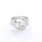 Bague 58 DINH VAN - Bague Menottes R12 or blanc et diamants 58 Facettes 62555