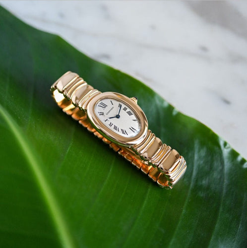 Montre CARTIER - Montre Baignoire Or Jaune Small 58 Facettes 375