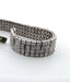 Bracelet Bracelet en platine avec diamants 58 Facettes