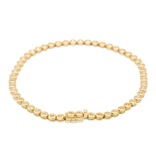 Bracelet Bracelet Ligne Or jaune Diamant 58 Facettes 2686264CN