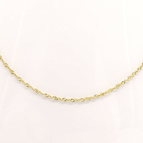 Collier Collier en or 18 carats 58 Facettes