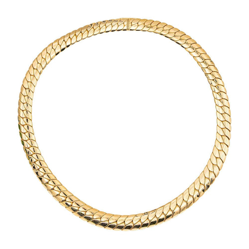 Gay Frères Colar Elo Anglaise Ouro amarelo 