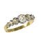 Bague 61 Bague victorienne romantique en diamants intemporelle des années 1840 58 Facettes 24137-0127