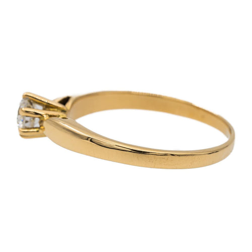 Bague 52 Bague Solitaire Or jaune Diamant 58 Facettes 2622580CN