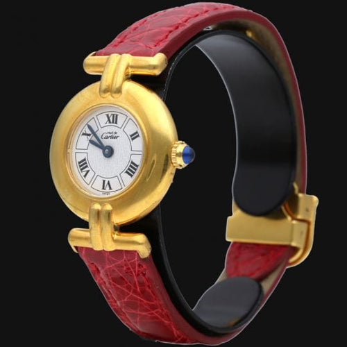 Montre Cartier Montre Colisée Vermeil 58 Facettes MT42593