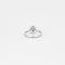 Bague Bague or blanc solitaire 1,10ct 58 Facettes
