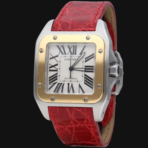 Montre Cartier Montre Santos 100Xl 58 Facettes MT42751