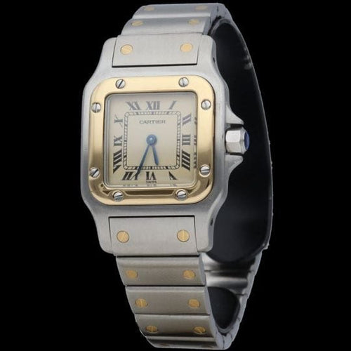 Montre Cartier Montre Santos Galbee 58 Facettes MT42443