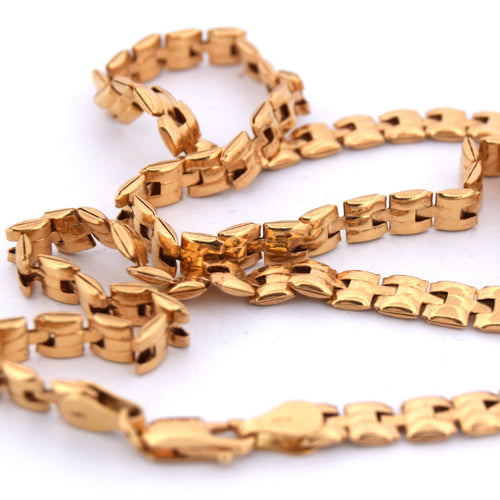 Collier Collier en or jaune 58 Facettes