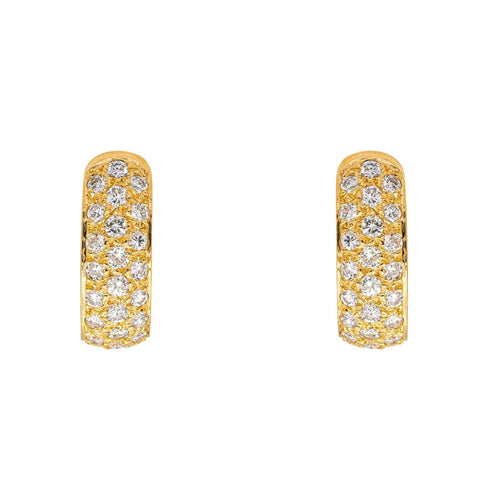 Boucles d'oreilles Boucles d'oreilles Or jaune Diamant 58 Facettes 4798567RV