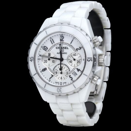 Chanel J-12 Chronograph Automatic Ceramic Watch 