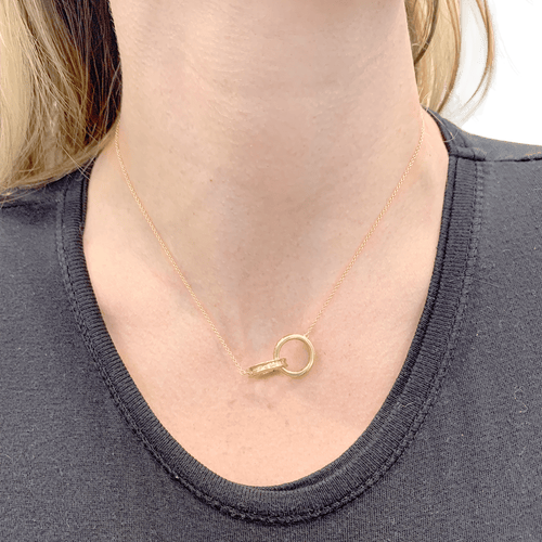 Collier Tiffany & Co. "1837" or rose. 58 Facettes 34266