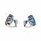 Boucles d'oreilles Pomellato  Boucles d'oreilles  Dormeuses Baby Or blanc Topaze, Saphir 58 Facettes 4343109RV
