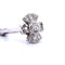 Bague 56 BAGUE EN OR BLANC AVEC DIAMANTS 58 Facettes