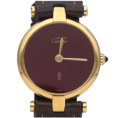 Montre Cartier Montre Must De Cartier Vermeil 58 Facettes MT43381