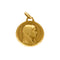 Pendentif AUGIS - Médaille religieuse or jaune, Viege Marie 58 Facettes SAI03674