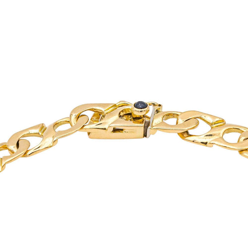 Bracelet Caplain Saint André Bracelet  Or jaune Saphir 58 Facettes 3784957CN