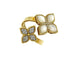 Bague 54.5 Roberto Coin - Bague Venetian Princess nacre diamants 58 Facettes