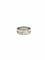 Bague 61 Alliance Dinh Van Seventies en or gris 18 carats 58 Facettes