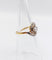 Bague 49 Bague tourbillon antique or 18k diamant taille rose 4 mm (circa 1900) 58 Facettes A06287