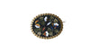 Broche Broche Fleur Pietra Dura or jaune 58 Facettes