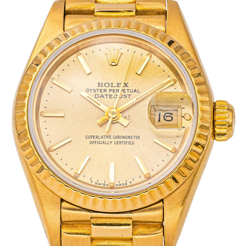 Montre Rolex Montre Lady Datejust Or jaune 58 Facettes 4127760CN